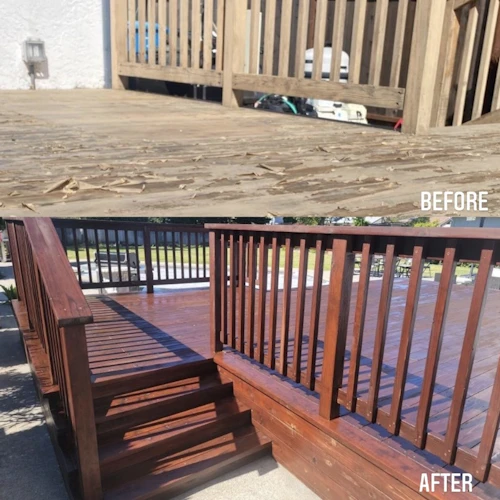  Project Spotlight: Deck Staining in Vacaville, CA