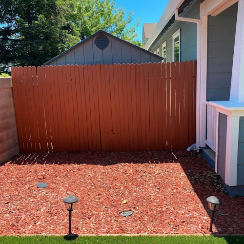  HOA Fence Staining in Vacaville, CA